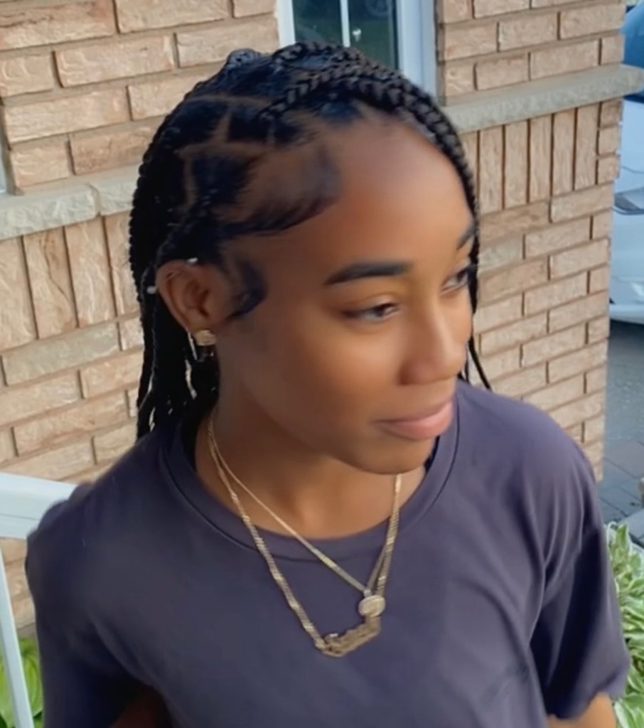 Smedium Knotless Braids